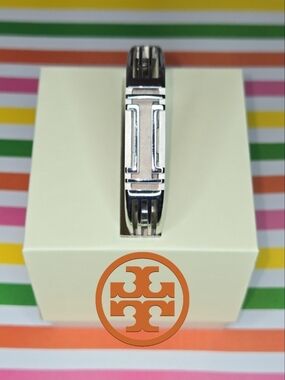 Tory Burch Fitbit Flex 2 Silver Bracelet